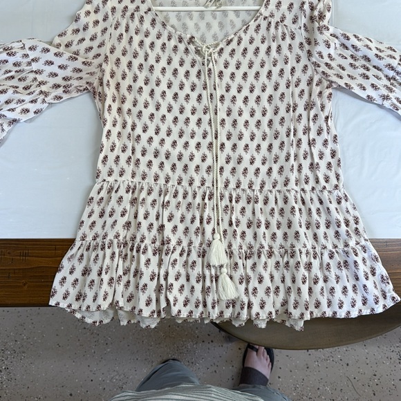 Fall colors Boho Top - Picture 9 of 11